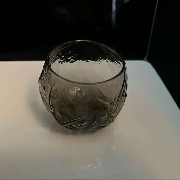 MCM Seneca Driftwood Gray Roly Poly Glasses | Set of 7 - Picture 3 of 4